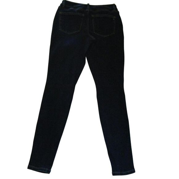 M Jeans by Maurices Mid-Rise Size Small Long Length Dark Wash Women's Jeans - Picture 3 of 5